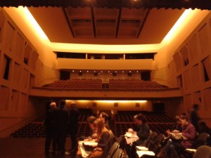 Conferência de Imprensa... em palco