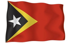 bandeira timor-leste