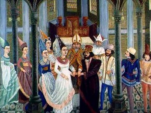 Casamento de Filipa de Lencastre com D. João I