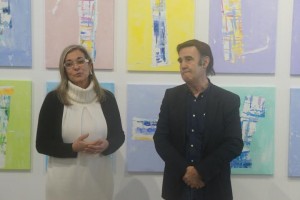 Helena Dias com Manuel Cleto