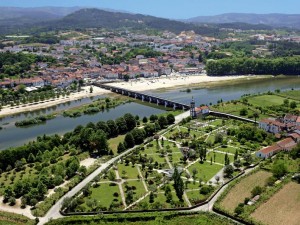 ponte de lima - foto aerea