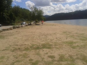 praia fluvial de melres