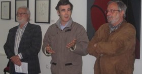 Manuel Cleto, atual diretor do Museu de Ovar (ao centro)