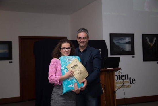 Inês Católico vencedora na categoria "Escolas Ovar"