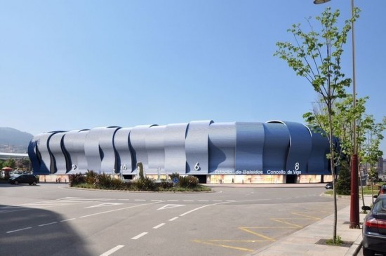 O projeto para a renovação do estádio dos Balaídos