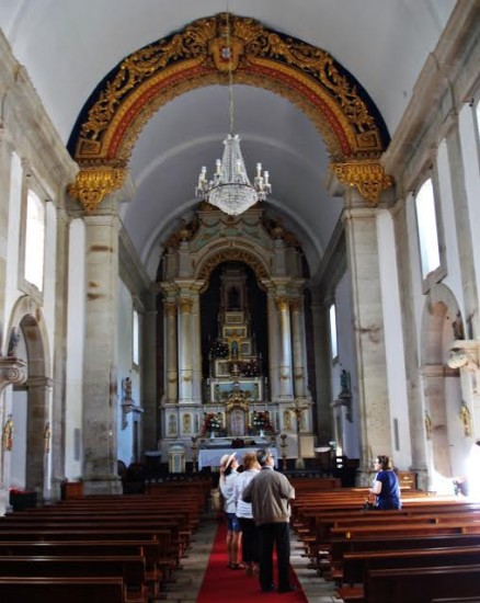 Interior da Igreja da Senhora da Peneda