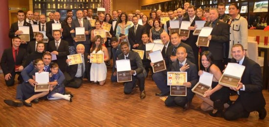 Participantes da Gala em Barcelona