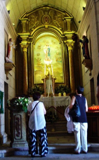 Interior da capela da Senhora da Graça
