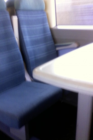 Londres - interior comboio