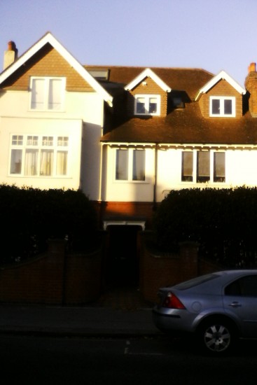 A casa onde pernoitei