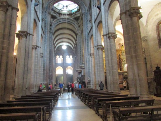 Interior da Catedral de Santiago