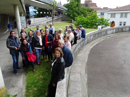 o grupo que se deslocou a Santiago - faltam ainda algumas pessoas...
