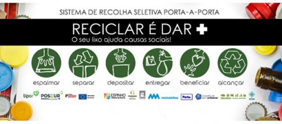 reciclar e dar mais