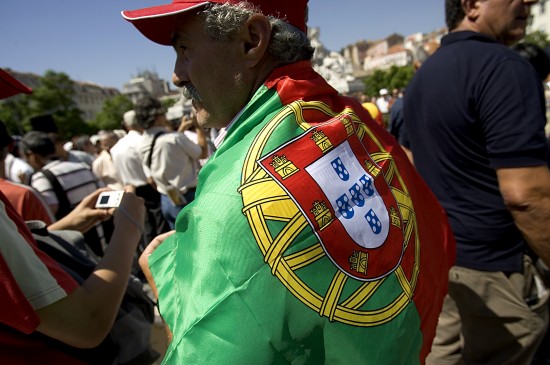 manif de emigrantes, rossio.
