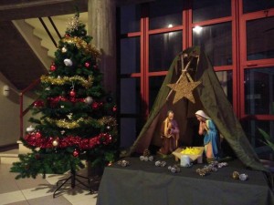Foto 1 -presepio e arvore de natal